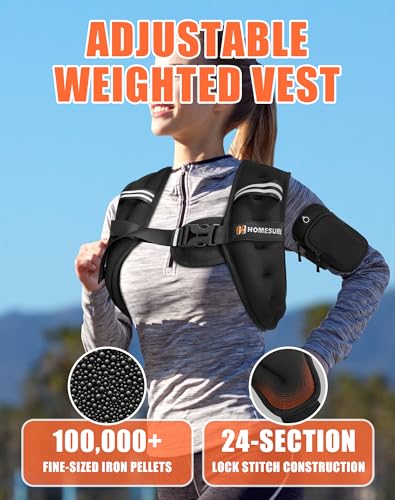 Weighted Vest with Reflective Stripe