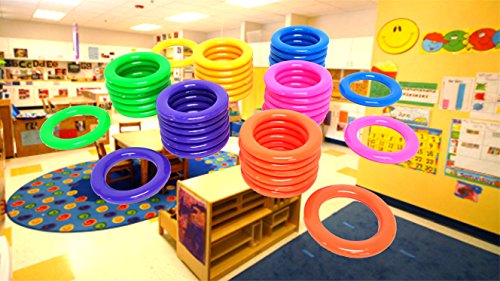 Enterprises Plastic Cane Rack Rings (30 Piece Pack)