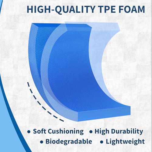 Professional Foam Balance Pad, Large Balance Pads for Physical Therapy, Foam Balance Board for Rehabilitation Stability Workout Knee and Ankle Exercise Strength Training