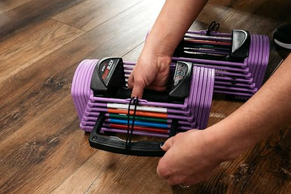 24 lb Sport Dumbbell by PowerBlock - color: Lavender