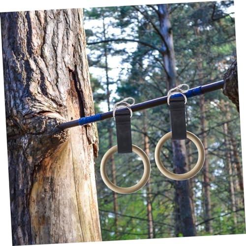 Kisangel 2 Pcs Connective Band Exercise Hanging Belts Lightweight Pullup Hanging Straps for Easy Installation and Storage Portable Fitness Aid for Home Travel