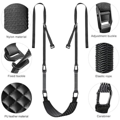 Kipika Wall Mounted Pull Up Bar & Pull Up Bands with Dip Belt - Heavy Duty Steel, Adjustable Resistance, Full Body Workout for Home Gym