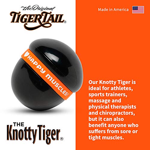 Tiger Tail Knotty Tiger Knot Buster Massage Ball Tool Delivers Elbow Deep Pressure Relieving Hands Fingers Thumbs from Fatigue