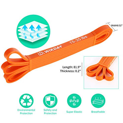 Resistance Bands for Working Out, Exercise Bands, Workout Bands, Pull Up Assistance Bands for Body Stretching Training Physical Therapy Muscle Training for Men & Women