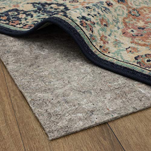 Mohawk Home Non Slip Rug Pad 2' x 3'- 1/4" Thick Felt + Latex Rubber Gripper - Dual Surface Cushion for Hardwood, Carpet, Tile Floors, Made in USA - size: 2' x 3' (Rectangular), style: 1/4 Inch Dual Surface Rug Pad