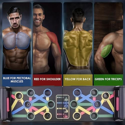 Push-up board multifunctional folding fitness board home Russian stand pectoral muscle exercise training equipment