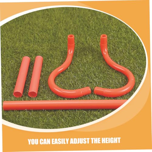Toddmomy 3pcs Speed Training Agility Hurdles Set Field Hurdle Rack for Drills Athlete Training Basketball Football Soccer