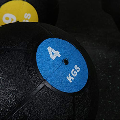 Professional Double Handle Grip Medicine Ball - for Weights Training MMA Boxing Exercise Fitness, 5KG-10KG (J 5kg) - size: 5kg