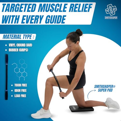 SmithShaper® Muscle Relief Massage Bars (21-inch Flex-Slide) - size: 21-inch FLEX-SLIDE