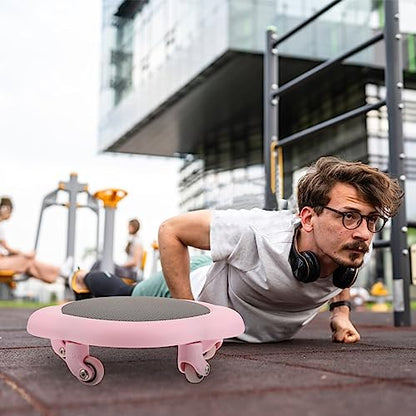 Toddmomy Workout Sliders Disc Fitness Equipment for Abdominal Training Multi-functional Sliding Plate for Core Strength Compact and Convenient Design for Home Use Protects Hands during