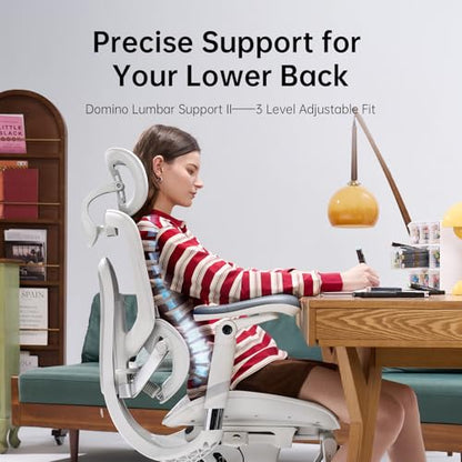 SIHOO Doro C300 Pro V2 Ergonomic Office Chair with Footrest, 2 Packs, Grey - color: Grey, size: Pack of 2
