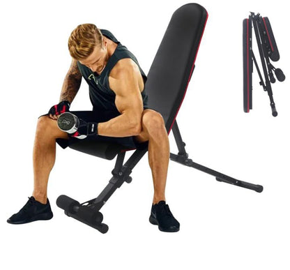 Weight Bench, Adjustable Multi-Purpose Workout Bench 800 LBS Load Capacity Full Body Workout Bench Press for Home, Gym, Dumbbell Exercise