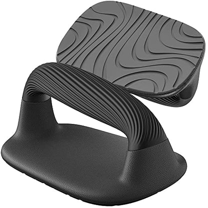Kipika Push Up Bars Bundle - Anti-Slip Soft Plastic Handles, Stable Non-Slip Base, Perfect for Floor Strength Training, Chest, Arms, and Core Workout
