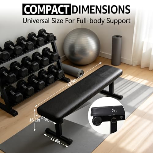 Sit Up Bench, Decline Ab Bench with Reverse Crunch Handle | Adjustable Height Setting, 500/600/1000 Lbs Capacity for Home Gym Workouts, Strength Training, Full Body Muscles