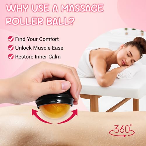 SIMPOR 3-in-1 Labor Comb and Massage Ball Set, Wooden Birth Comb with Acupressure Spiky Ball and Roller, Natural Wood Labor and Delivery Essentials for Pain Management, Pregnancy and New Mom Gifts