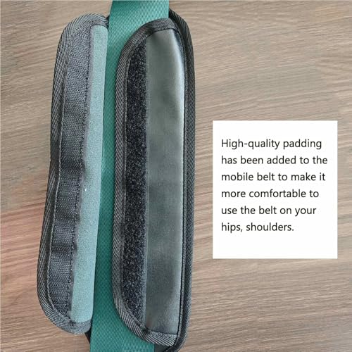 Mobilization Straps, Joint Distraction Cuff, Comfortable, Adjustable, Strong, and Durable Buckle Straps, Secure and Sturdy, Attachment to Treatment Tables, 9.8ft(B)