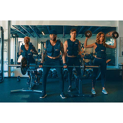 miR Air Flow Weighted Vest with Zipper Option 20lbs - 60lbs Solid Iron Weights Machine Washable. Workout Vest for Men and Women - size: 50lbs, style: With Zipper