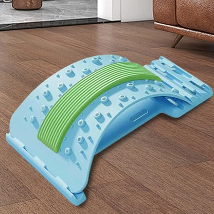 Back Arch Stretcher 3-Level Adjustable | Back Board Stretcher - Non-Slip Massager Spine Corrector for Muscle Recovery Fitness Men Women Workout Home Sleeping