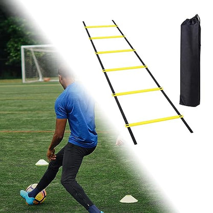 Agility Ladder Football Speed Training Equipment Soccer and Strength Nylon PP Material Suitable for Kids Adults Athletes