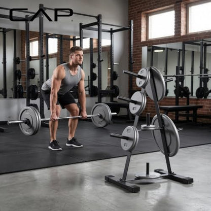 CAP Barbell Weight Plate Rack for 1-Inch Weight Plates