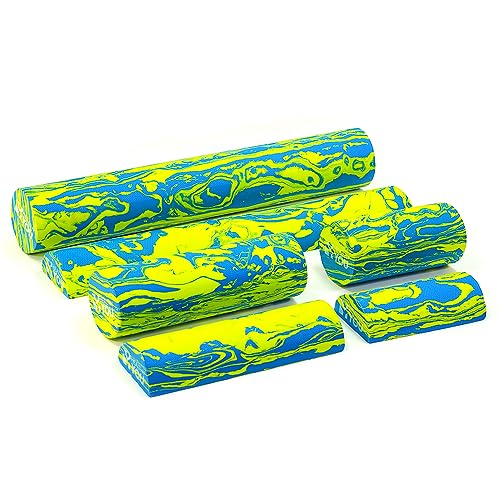 Low Density Soft/Medium Foam Physical Therapy Roller (18" Half Round)