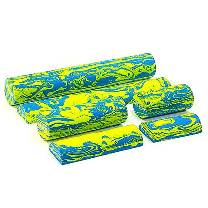 Low Density Soft/Medium Foam Physical Therapy Roller (18" Half Round)