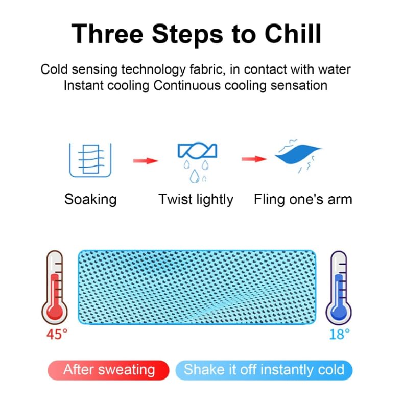 Rose Red Cooling Towel Quick Dry Microfiber Sports Towel 35"x12" - color: Rose Red, size: 35"X12"