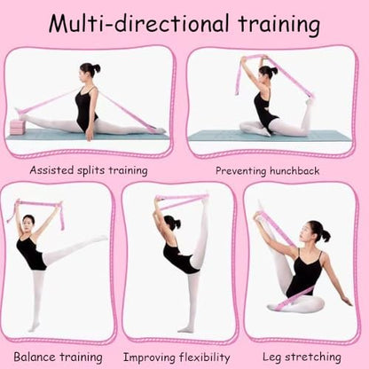 Fitness Resistance Band for Stretching and Yoga,Number Resistance Band,Fitness Resistance Bands with Numbers,Fitness Resistance Bands Numbered,Divided Into Different Tiers/Levels.