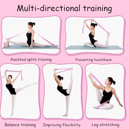Fitness Resistance Band for Stretching and Yoga,Number Resistance Band,Fitness Resistance Bands with Numbers,Fitness Resistance Bands Numbered,Divided Into Different Tiers/Levels.