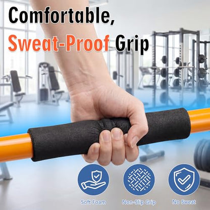 Adjustable Dip Bar, Parallel Bars Dip Equipment for Calisthenics, Heavy Duty Steel Dip Station with Soft High-Density Foam Handles for Home Gym Patio Office