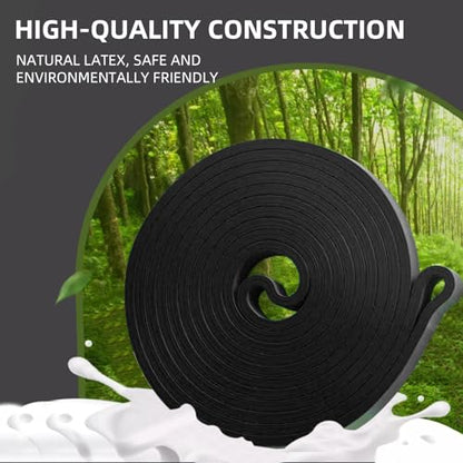 Resistance Bands,Long Exercise Bands for Men & Women Home Gym - Premium Training Bands Perfect for Pull Ups, Stretching and Full-Body Workouts