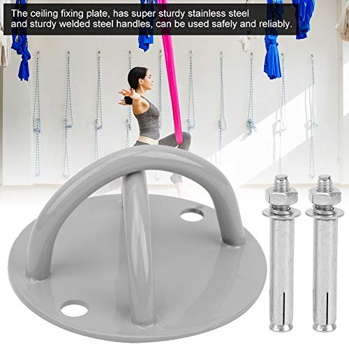 Ceiling Anchor Wall Mount Bracket, Yoga Trapeze Ceiling Hooks and Battle Rope Anchor Ceiling Mount, Suspension Straps Yoga Swing Brackets Resistant Trainer, Fixed Plate Expansion Screw Mount