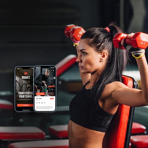 Squatz Adjustable Dumbbell Set 70-140LB Adjustable Dumbbells For Home Gym, Anti-Slip Handle With Heavy‑Duty Plates, Exercise Fitness Dumbbells For Home Gym Strength & Weight Training - size: 20 lbs Fixed