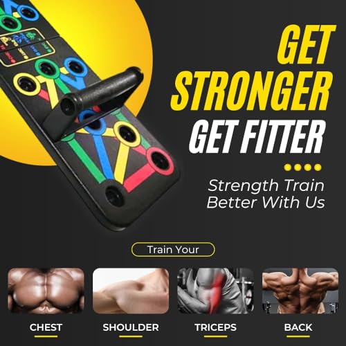 Generic Push Up Board, 15-in-1, Abs Performance, Strength Training Equipment, 6 Months Warranty