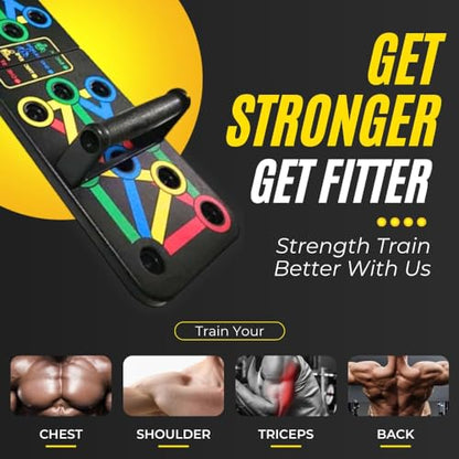 Generic Push Up Board, 15-in-1, Abs Performance, Strength Training Equipment, 6 Months Warranty