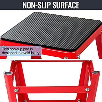 Plyometric Platform Boxes Fitness Steel Plyo Box Exercise Jump Box Step Up Plyometrics Box Jumping Agility Box For Exercise Fit Training Conditioning - color: 24'' Red
