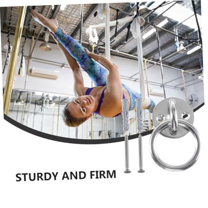 Cabilock Rotating Ceiling Mount Suspension Hooks for Suspension Trainer Aerial and Hanger Wall Mount Workout Anchor Included
