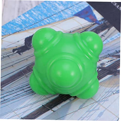 BESPORTBLE 3pcs Fitness Reaction Soccer Training Equipment Reaction Football Agility Bounce Training Balls Football