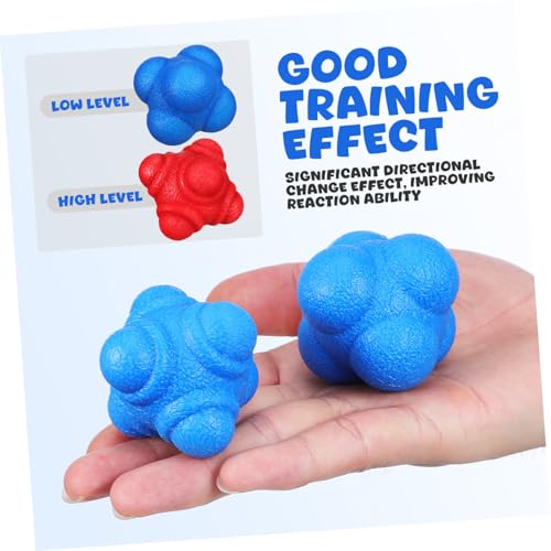 BESTonZON 6pcs Agility Reaction Training Hexagonal for Hand-Eye Coordination and Elastic for Sports Training Lightweight for Boys and Girls and Adults
