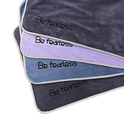 Gym Towels Set, Microfiber Sports Towel for Men and Women, Super Soft and Quick-Drying 3-Pack Set Towel, for Tennis, Yoga, Cycling, Swimming (Blue 3 Pack, 14" x 29")