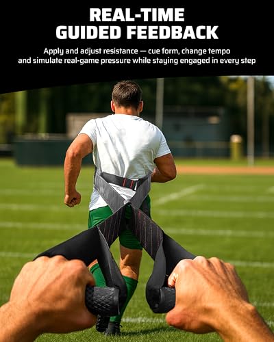 THEFITGUY Explosive Sprint & Load Bundle – Coach Resistance Belt and Sled Pulling Belt