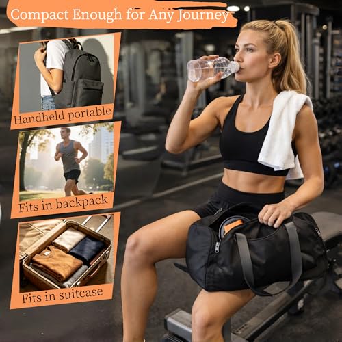 Flywheel Arm Trainer for Home Workout, Chest and Arm Trainer for Upper Body Strength, Forearm Trainer for Grip and Arm Strength, Portable Fitness Equipment for Arms, Chest, Shoulders and Back