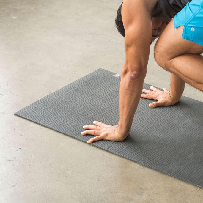 Manduka | eKO Lite Yoga Mat | Acai Midnight | 71 x 24 in, 4mm