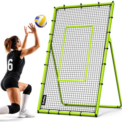 Volleyball Rebounder Net Volley Ball Bounce Back Practice Equipment