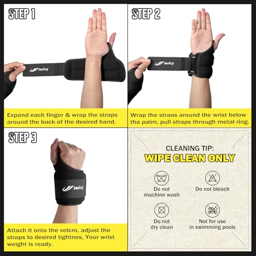 Wrist Weights with Thumb Loops Lock for Women Men 1 Pair 2 3 4 5 6 LBS Arm Weight Ankle Weights Weighted Gloves for Running Walking Jogging Physical Therapy Home Gym Fitness Workout Cardio Exercises