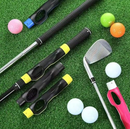 Golf Grip Posture Corrector - Adjustable Golf Club Handle Trainer | Fix Hand Placement & Improve Swing Grip for Beginners & Golfers