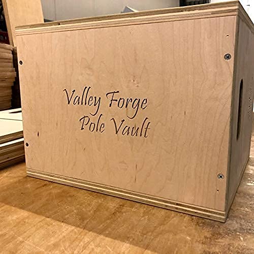 3 in 1 Plyo Box - 12"x14"x16" Flatpack Plyometric Box. New! Logo and Laser Letter Engraving Options!
