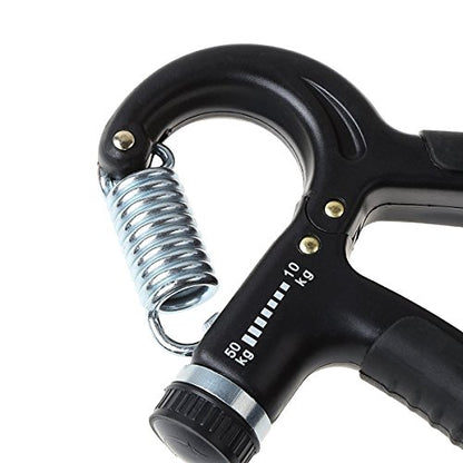 Luxon 2 Pack Hand Grip Strengthener Adjustable Resistance 22-110 Lbs (10-50kg) -Hand Grip Exerciser, Strengthen Grip, Hand Squeezer, Forearm Grip, Hand Exercise, Gripper, Finger Strengthener