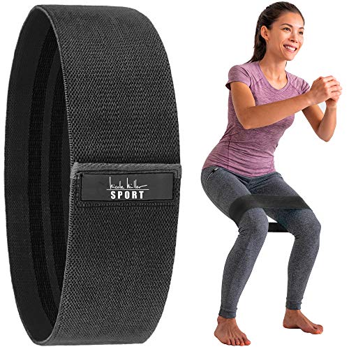 Nicole Miller Booty & Hip Resistance Band Women Sports Fitness Band for Squat Glute Hip Training Non-Slip Elastic Workout Bands