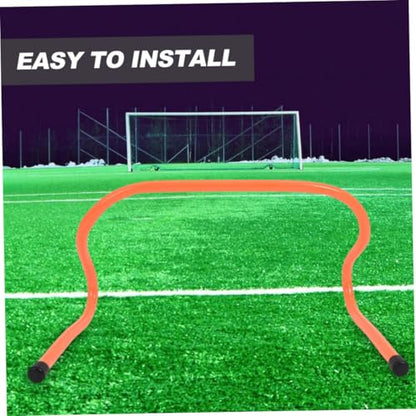 4pcs Plastic Agility Speed Hurdles 15cm for Soccer Football Training Equipment Youth Track Running Drill